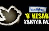 Twitter o hesabı askıya aldı