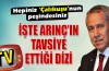 İşte Arınç’ın tavsiye ettiği dizi