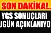 YGS sonuçları açıklandı!