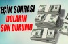 Seçim sonrası doların son durumu
