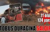 Otobüs durağına bombalı saldırı