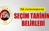YSK, Cumhurbaşkanı seçim tarihini belirledi