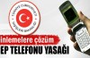 Cep telefonu yasağı