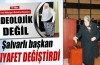 Şalvarlı başkan kıyafet değiştirdi