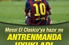 Messi antrenmanda uyuya kaldı