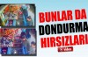 Dondurma hırsızları kameraya yakalandı