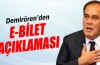 Yıldırım Demirören'den E-Bilet açıklaması