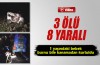 Trafik kazası: 3 ölü 8 yaralı