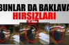 Baklava hırsızları kamerada