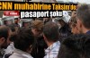 CNN muhabirine canlı yayında pasaport kontrolü