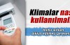 Klima sıcaklığı 24 derecenin altına düşürülmemeli