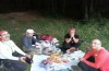 Dağcılar hem yürüdü hem iftar açtılar