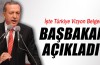 Başbakan sonunda açıkladı