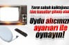 Bu gece televizyonlarınıza dikkat edin