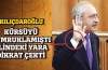 Kürsüyü yumruklayan Kılıçdaroğlu bileğini yaraladı