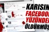 Karısını facebook yüzünden öldürdü
