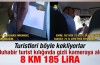 Taksiciler turistleri işte böyle kazıklıyor