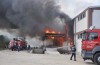 Bursa'da koltuk fabrikası alev alev yandı!