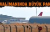 Havalimanında büyük panik! Uçak pisten çıktı