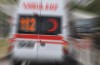 Askeri ambulans devrildi: 4 yaralı