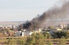 Kobani’de dumanlar yükseliyor
