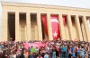 Anıtkabir'e akın ettiler... 