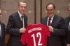 Erdoğan, Türk futbolunu kabul etti