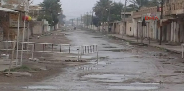 Hayalet şehre döndü