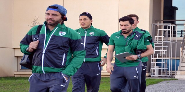 Bursaspor Samsun'a gitti