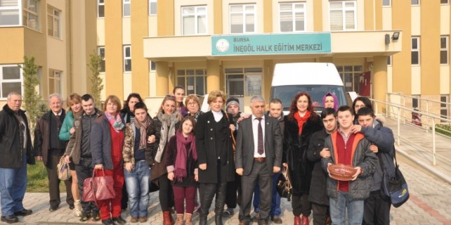 Kosovalı dawn sendromlu çocuklar İnegöl'de