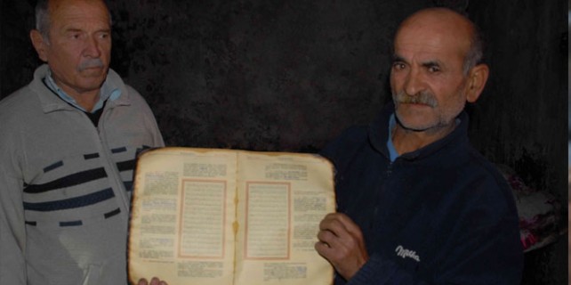 Her şey yandı Kur’an-ı Kerim yanmadı