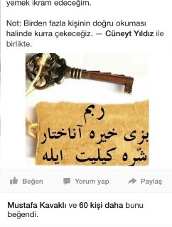 Yıldız’dan Osmanlıca’ya tam destek