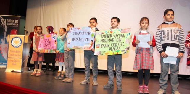 BUSKİ’den TEGV’li miniklere su tasarrufu semineri