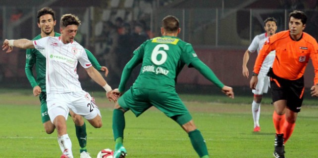 Bursaspor Samsun’dan mutlu döndü...