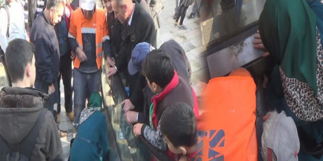 Bursa'da korku dolu anlar!...