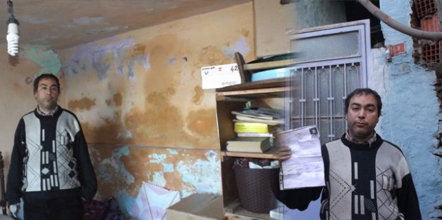 Bursa'da engelli adamın yürek yakan dramı!