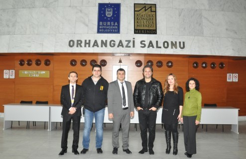 Ünlü oyuncu Ragıp Savaş Merinos AKKM`yi gezdi