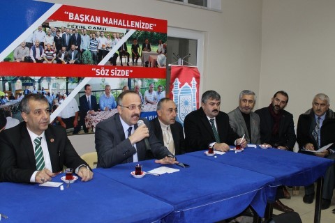 Yıldız mahalle sakinleriyle buluştu