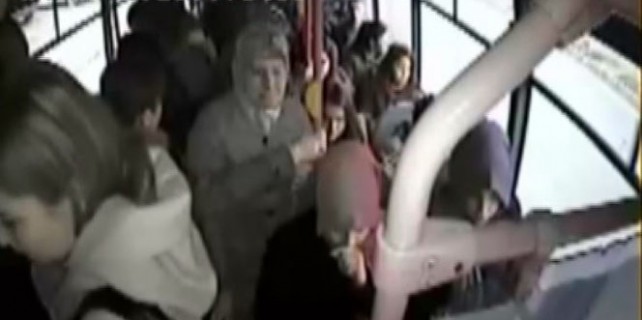 Kameralar her şeyi kaydetti