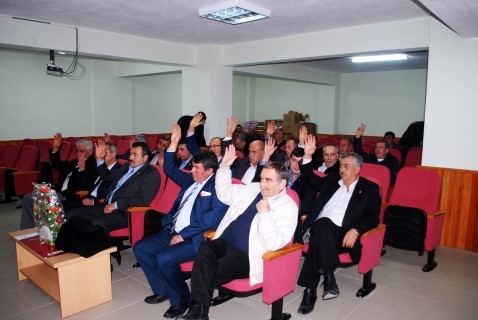 Mudanyalı muhtarlar yeni başkanlarını seçti