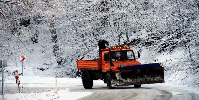 Uludağ'da yoğun kar