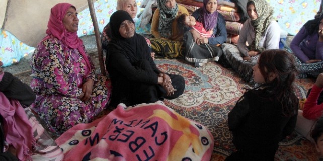 Suriyeli bebek soğuktan...