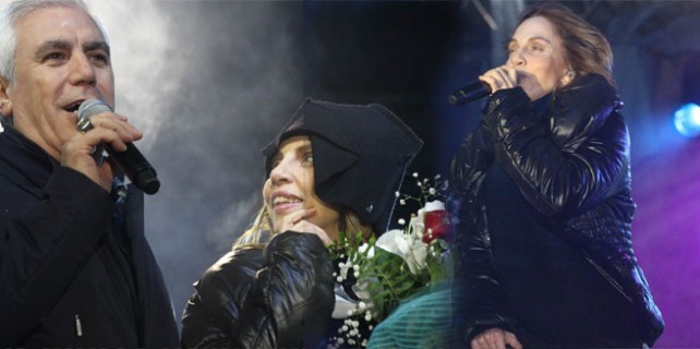 Sertap Erener’den yağmur altında unutulmaz konser