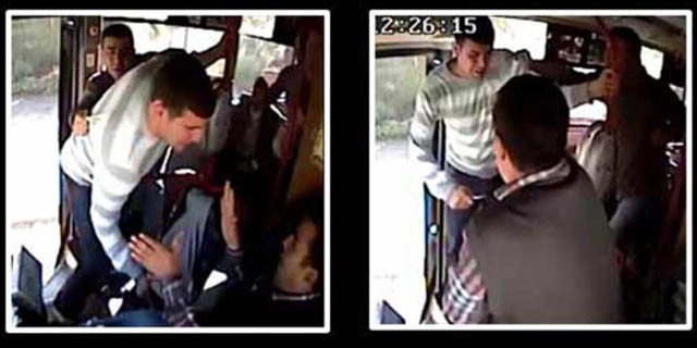 Halk otobüsünde kanlı kavga!