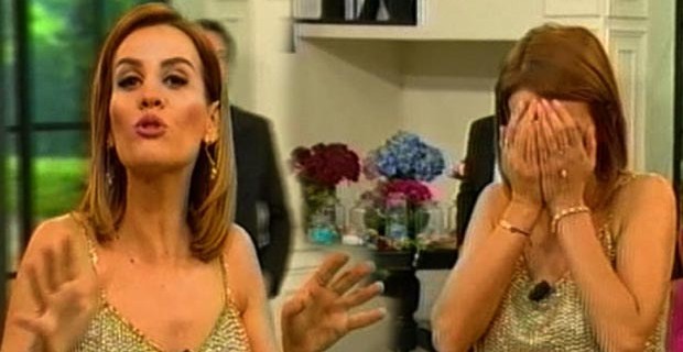 Canlı yayında ağzından kaçırınca...