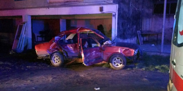 Bursa'da can alan feci kaza!