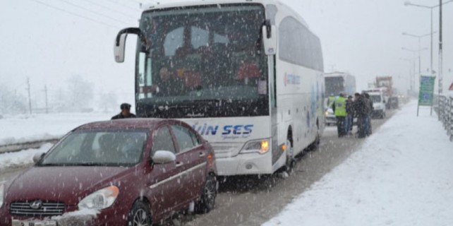 Bursa - Ankara yolu yine kapandı!