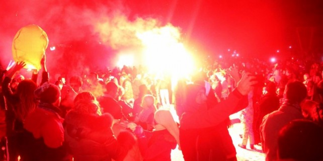 Uludağ’da yeni yıl coşkusu