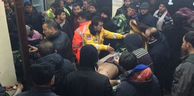 Yük gemisinde dehşet anları!