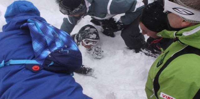 Zirvede kar faciası...O anlar